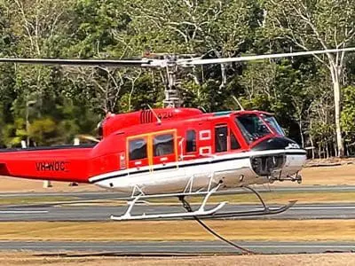 Bell 205A-1 helicopter