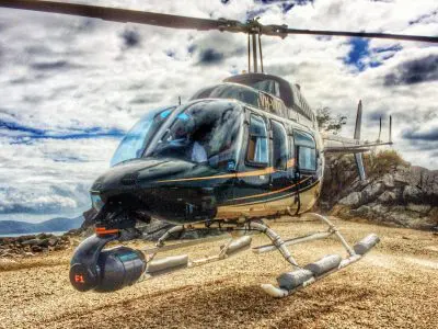 Bell 206L-3 can access remote areas